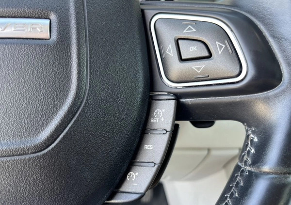Land Rover Range Rover Evoque cena 77000 przebieg: 121500, rok produkcji 2015 z Gniezno małe 191